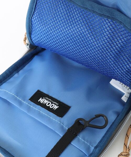 MOOMIN(ムーミン)の「ムーミン ショルダーバッグ ナイロン 軽量 軽い 小さめ RMNL-01(ショルダーバッグ・レディース・ブラック/グレー/レッド/グリーン・FREE)」の7枚目の写真