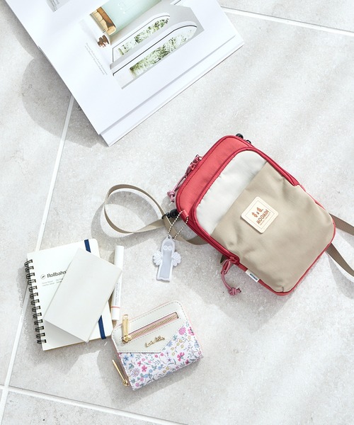 MOOMIN(ムーミン)の「ムーミン ショルダーバッグ ナイロン 軽量 軽い 小さめ RMNL-01(ショルダーバッグ・レディース・ブラック/グレー/レッド/グリーン・FREE)」の15枚目の写真