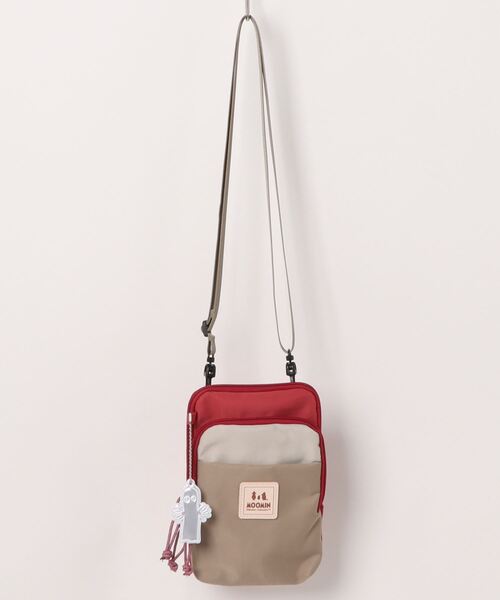 MOOMIN(ムーミン)の「ムーミン ショルダーバッグ ナイロン 軽量 軽い 小さめ RMNL-01(ショルダーバッグ・レディース・ブラック/グレー/レッド/グリーン・FREE)」の17枚目の写真