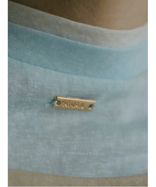 AMAIL（アマイル）の「Layered millefeuille cloth（Tシャツ/カットソー・レディース・ホワイト/ベージュ・FREE）」の6枚目の写真