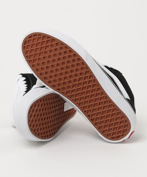 VANS（バンズ）の「VANS Knu Mid VN000CQ96BT（スニーカー・メンズ・ブラック・28cm/27.5cm/27cm/26cm）」の6枚目の写真