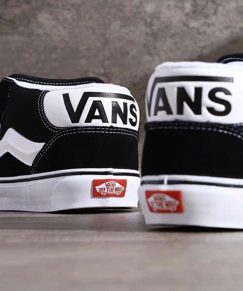 VANS（バンズ）の「VANS Knu Mid VN000CQ96BT（スニーカー・メンズ・ブラック・28cm/27.5cm/27cm/26cm）」の3枚目の写真
