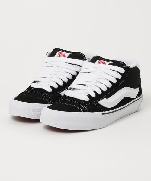 VANS（バンズ）の「VANS Knu Mid VN000CQ96BT（スニーカー・メンズ・ブラック・28cm/27.5cm/27cm/26cm）」の4枚目の写真