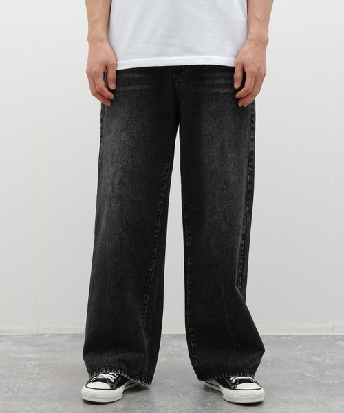パンツ plateau studio 21ss pants p ジーンズ(ウォッシュド) - PLATEAU STUDIO | 60% - アジア