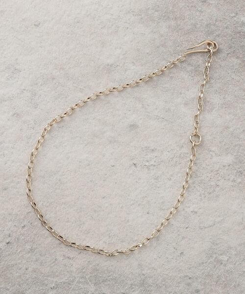 OPAQUE.CLIP（オペークドットクリップ）の「◆チェーンフックネックレス（ネックレス・レディース・シルバー/ゴールド・00）」の3枚目の写真