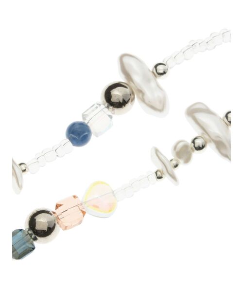 EVRIS（エヴリス）の「COLOR STONE チョーカー（チョーカー・レディース・シルバー・FREE）」の6枚目の写真