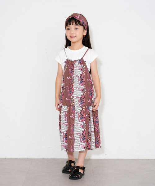 CIAOPANIC TYPY(チャオパニックティピー)の「■【KIDS】バティック柄ワンピース(ワンピース・キッズ・ブルー/グリーン/ピンク・SMALL/MEDIUM/LARGE/X-LARGE/XX-LARGE)」の10枚目の写真