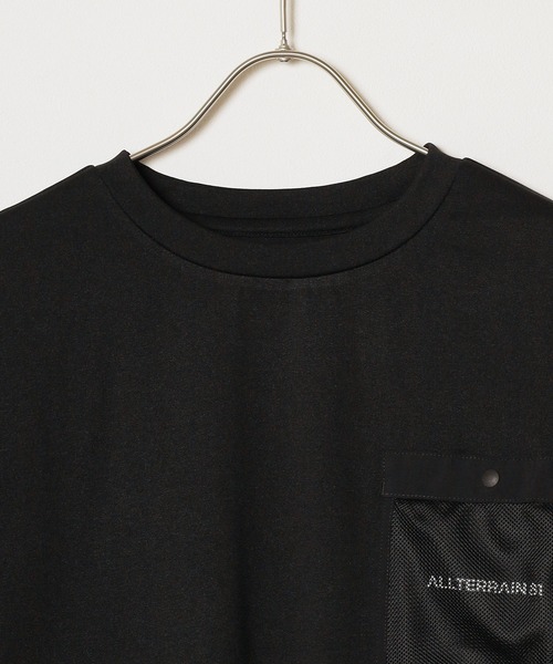 DESCENTE(デサント)の「DESCENTE/デサント RASH H/S T-SHIRT Tシャツ(Tシャツ/カットソー・メンズ・ホワイト/ブラック・O/M/L)」の4枚目の写真