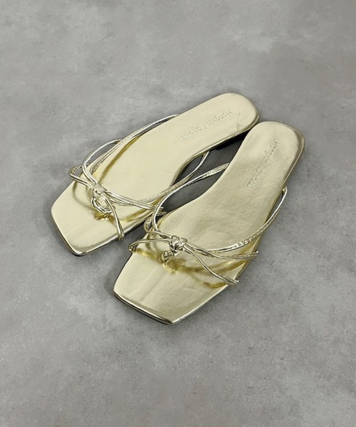 mebole(メボレ)の「ナローストラップサンダル(サンダル・レディース・ブラック/シルバー/ゴールド・LARGE/MEDIUM/SMALL)」の21枚目の写真