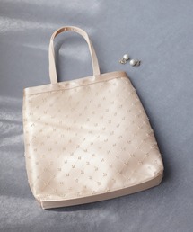 ビーズ×チュールサブバッグ