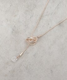 grove | リングロンデルビジューY字ネックレス(ネックレス)