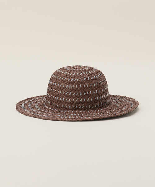 La Maison de Lyllis(メゾンドリリス)の「【La Maison de Lyllis / ラ メゾン ド リリス】LUNAR:ハット(ハット・レディース・ブラウン・FREE)」の3枚目の写真