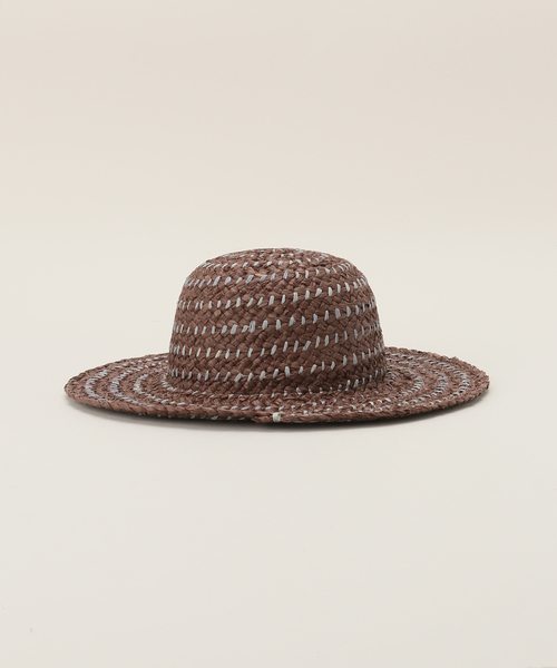 La Maison de Lyllis(メゾンドリリス)の「【La Maison de Lyllis / ラ メゾン ド リリス】LUNAR:ハット(ハット・レディース・ブラウン・FREE)」の4枚目の写真