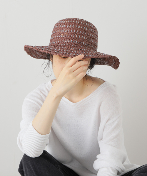 La Maison de Lyllis(メゾンドリリス)の「【La Maison de Lyllis / ラ メゾン ド リリス】LUNAR:ハット(ハット・レディース・ブラウン・FREE)」の10枚目の写真