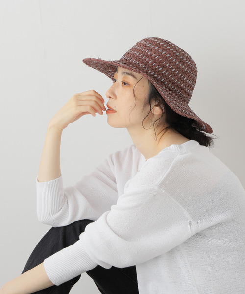 La Maison de Lyllis(メゾンドリリス)の「【La Maison de Lyllis / ラ メゾン ド リリス】LUNAR:ハット(ハット・レディース・ブラウン・FREE)」の11枚目の写真