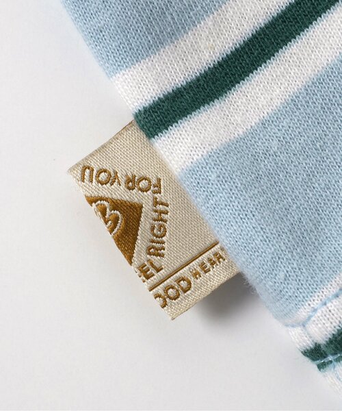 BREEZE(ブリーズ)の「マルチボーダータンクトップ(タンクトップ・キッズ・アイボリー/サックスブルー・80/90/100/110/120/130/140)」の11枚目の写真