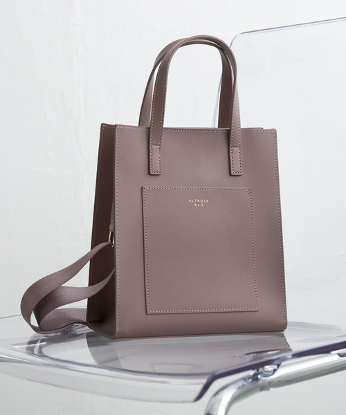 VENCEEXCHANGE（ヴァンスエクスチェンジ）の「シンシア2WAYバッグ（ショルダーバッグ・レディース・オフホワイト/ベージュ/ブラウン/グレー/ブラック/ネイビー・FREE）」の4枚目の写真