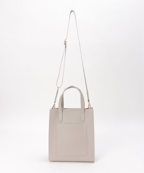 VENCEEXCHANGE（ヴァンスエクスチェンジ）の「シンシア2WAYバッグ（ショルダーバッグ・レディース・オフホワイト/ベージュ/ブラウン/グレー/ブラック/ネイビー・FREE）」の9枚目の写真