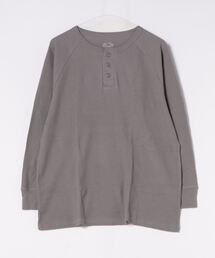 無地サーマルヘンリーロングスリーブTシャツ / 長袖 / トップス / シンプル / カジュアル / 無地 / ユニセックス