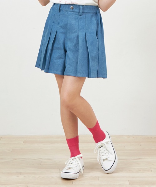 セール】プリーツショートパンツ(140～160)（その他パンツ