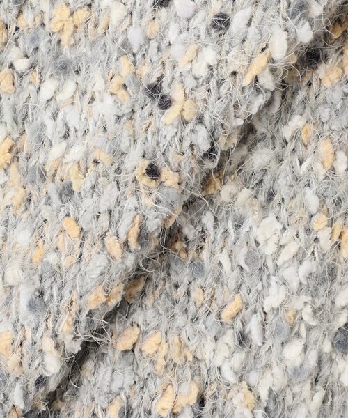 B.C STOCK(ベーセーストック)の「ポコポコヤーンミックス2WAYカーディガン(カーディガン/ボレロ・レディース・ネイビー/レッド/ホワイト/チャコールグレー・FREE)」の9枚目の写真