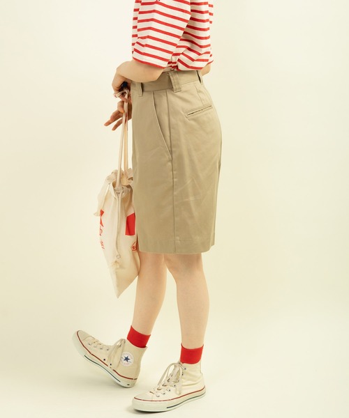 My Fav. CHILD WOMAN（マイファブチャイルドウーマン）の「ヴィンテージチノクロス ショートパンツ（チノパンツ・レディース・ベージュ/ベージュ系その他・36/38）」の15枚目の写真