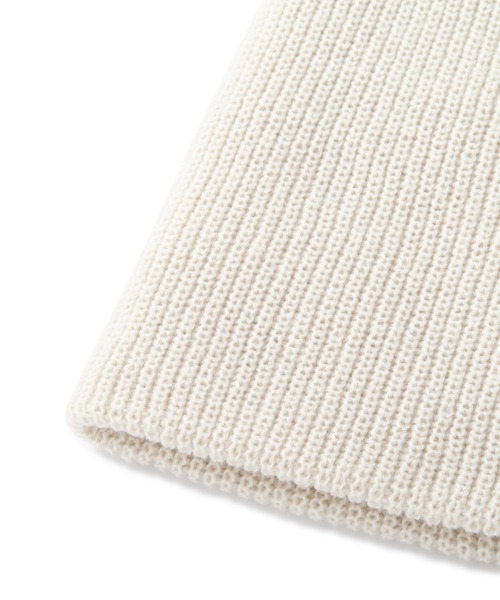 FREE'S MART（フリーズマート）の「カラーワッチ（ニットキャップ/ビーニー・レディース・ブラック/グレー/ホワイト・ﾌﾘ-）」の4枚目の写真