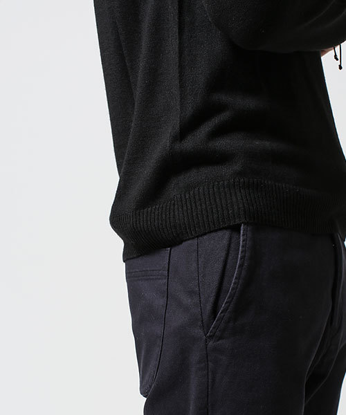 NANO universe（ナノユニバース）の「カシミアブレンドVネックニット（ニット/セーター・メンズ・ブルー/ボルドー/ブラック/ネイビー/グレー/グリーン・X-LARGE/SMALL/LARGE/MEDIUM）」の10枚目の写真