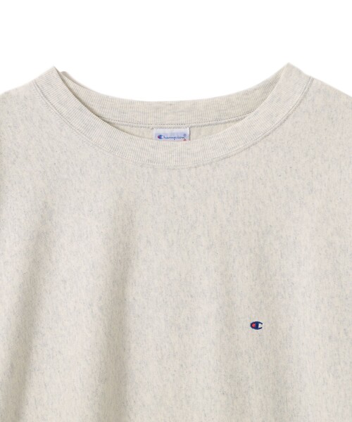 Champion（チャンピオン）の「Champion × BEAMS / 別注 リバースウィーブ(R) ロングスリーブ Tシャツ（Tシャツ/カットソー・メンズ・ブラック/オートミール/ホワイト・S/XL/L/M）」の18枚目の写真