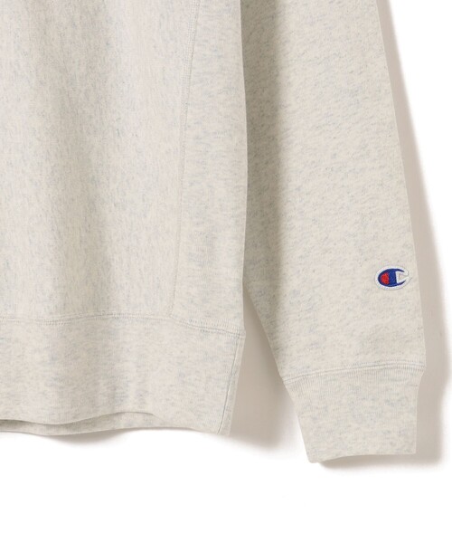 Champion（チャンピオン）の「Champion × BEAMS / 別注 リバースウィーブ(R) ロングスリーブ Tシャツ（Tシャツ/カットソー・メンズ・ブラック/オートミール/ホワイト・S/XL/L/M）」の17枚目の写真
