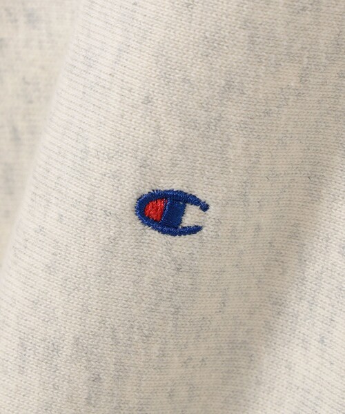 Champion（チャンピオン）の「Champion × BEAMS / 別注 リバースウィーブ(R) ロングスリーブ Tシャツ（Tシャツ/カットソー・メンズ・ブラック/オートミール/ホワイト・S/XL/L/M）」の16枚目の写真