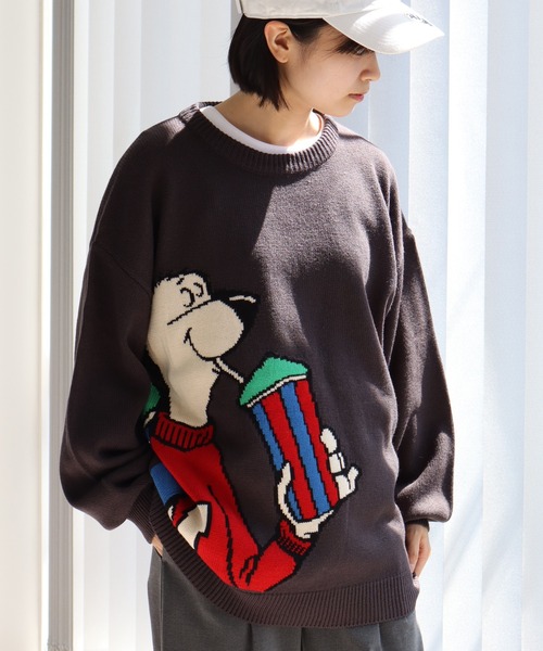 【セール】【ICEE/アイシー】ジャガード クルーネック ニット（ニット/セーター）｜CORPUS SELECT（コーパストーキョー） 5,670円