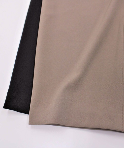 fleur by mint breeze(フルールバイミントブリーズ)の「【L~5L 大きいサイズ】サテンテーパードパンツ(その他パンツ・レディース・ブラック/カーキ・4L/3L/LL/L/5L)」の7枚目の写真