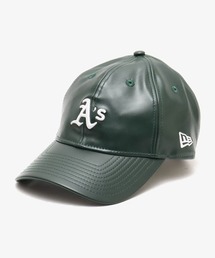 NEW ERA | NEW ERA ATMOS 9TWENTY Oakland Athletics WET LEATHER / ニューエラ アトモス ナイントゥエンティー アスレチックス ウェット レザー 【SP】(キャップ)