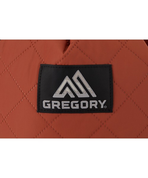 GREGORY(グレゴリー)の「チンチバッグM CINCH BAG M ブラウンキルティッド(ハンドバッグ・メンズ・ブラウン・ONE SIZE)」の6枚目の写真
