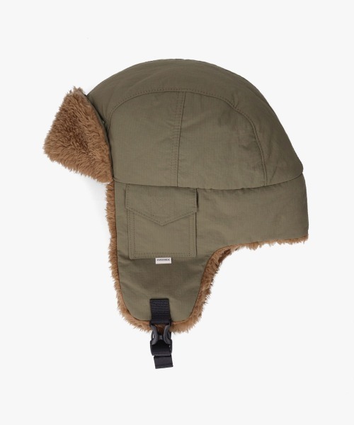 OVERRIDE（オーバーライド）の「OVERRIDE  REN RIP STOP TRAPPER / オーバーライド（ハット・メンズ・ブルー/ブラック/グリーン・60cm）」の12枚目の写真