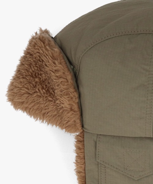 OVERRIDE（オーバーライド）の「OVERRIDE  REN RIP STOP TRAPPER / オーバーライド（ハット・メンズ・ブルー/ブラック/グリーン・60cm）」の14枚目の写真