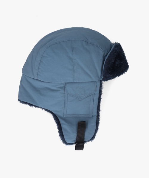 OVERRIDE（オーバーライド）の「OVERRIDE  REN RIP STOP TRAPPER / オーバーライド（ハット・メンズ・ブルー/ブラック/グリーン・60cm）」の5枚目の写真