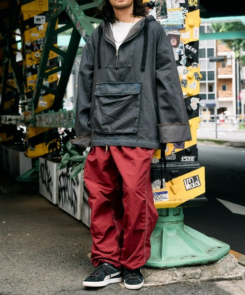美品 SOUNDS GOOOOD デニムアノラックパーカー オーバーサイズ CIAOPANIC TYPY｜【SOUNDS GOOOOD 】デニムアノラックパーカー