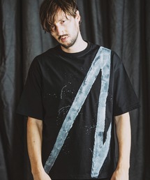 【NO ID.】NO Paint Loose Crew Neck T-Shirt / NO ペイント ルーズ クルーネック Tシャツ