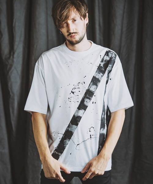 Tシャツ・カットソー THE ANDAMANE NOペイントルーズCN-Tシャツ(Tシャツ/カットソー)|NO ID