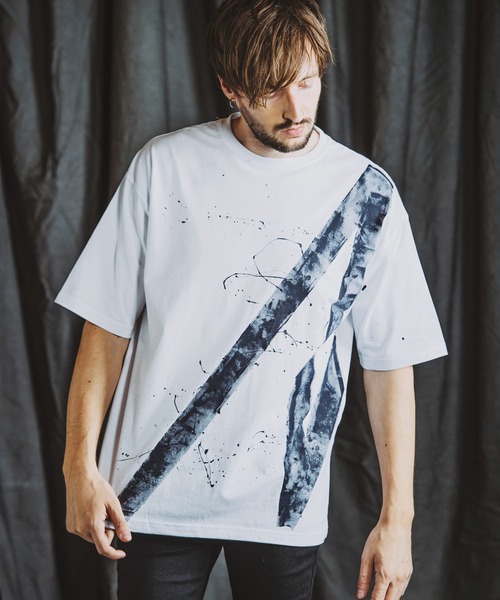 NOペイントルーズCN-Tシャツ（Tシャツ/カットソー）｜NO ID