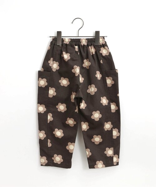 p.premier（ピードットプルミエ）の「イロチ買いしたい総柄ツイルテーパードパンツ（その他パンツ・キッズ・ブルー/カーキ/ベージュ/チャコール/ブラック/ブラウン・100/110/120/80/130/140/90）」の11枚目の写真