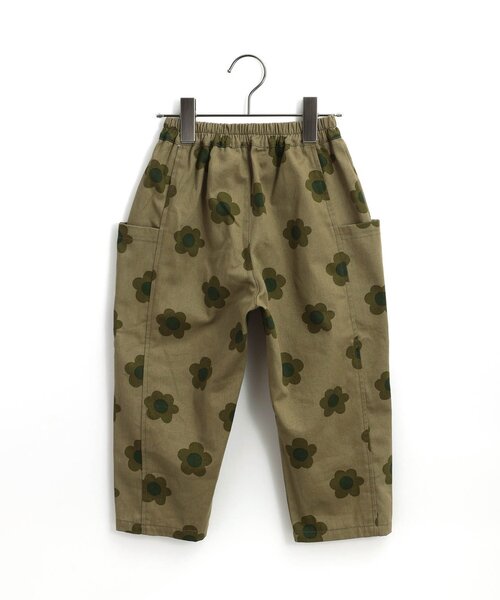p.premier（ピードットプルミエ）の「イロチ買いしたい総柄ツイルテーパードパンツ（その他パンツ・キッズ・ブルー/カーキ/ベージュ/チャコール/ブラック/ブラウン・100/110/120/80/130/140/90）」の12枚目の写真