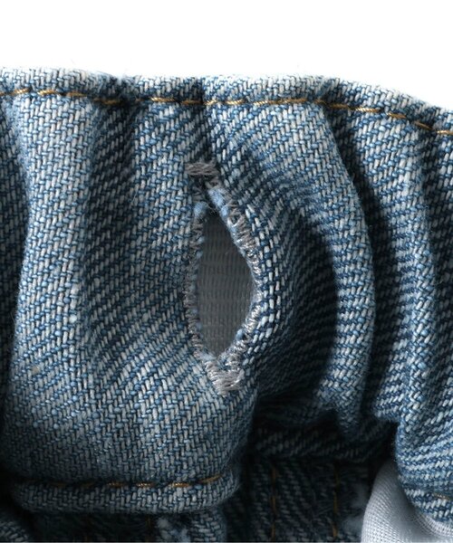 BREEZE（ブリーズ）の「サイド刺繍デニムパンツ（デニムパンツ・キッズ・ブルー/ネイビー・100/110/120/130/140/80/90）」の5枚目の写真