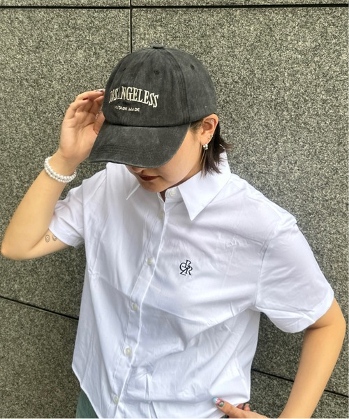 kutir（クティール）の「ヴィンテージキャップ（キャップ・レディース・グリーン/ベージュ/ネイビー/ブラック/ピンク・FREE）」の2枚目の写真