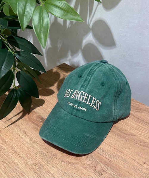 kutir（クティール）の「ヴィンテージキャップ（キャップ・レディース・グリーン/ベージュ/ネイビー/ブラック/ピンク・FREE）」の8枚目の写真