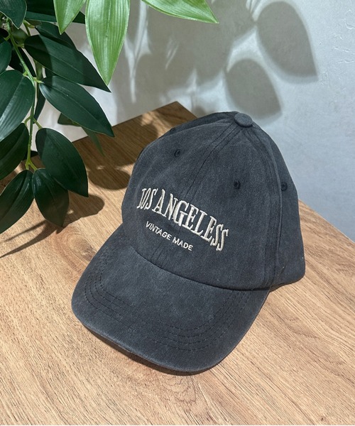 kutir（クティール）の「ヴィンテージキャップ（キャップ・レディース・グリーン/ベージュ/ネイビー/ブラック/ピンク・FREE）」の6枚目の写真