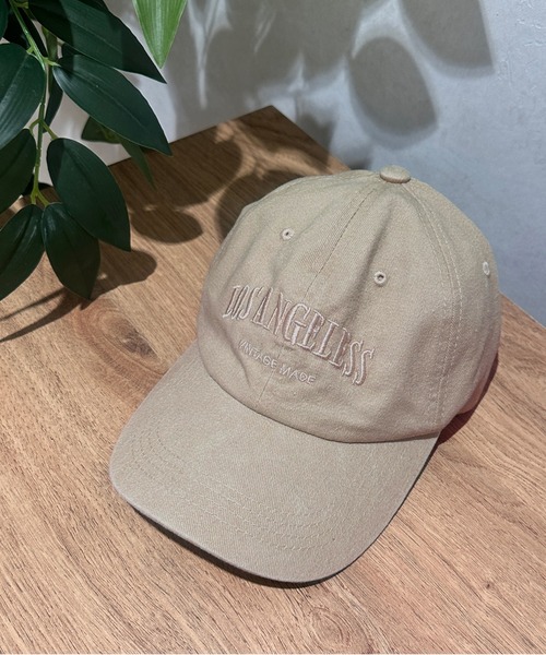 kutir（クティール）の「ヴィンテージキャップ（キャップ・レディース・グリーン/ベージュ/ネイビー/ブラック/ピンク・FREE）」の7枚目の写真