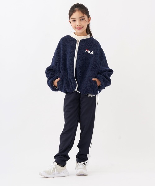FILA(フィラ)の「シープボアジャケット(その他アウター・キッズ・オフホワイト/ネイビー/ラベンダー・130/140/150/160)」の12枚目の写真
